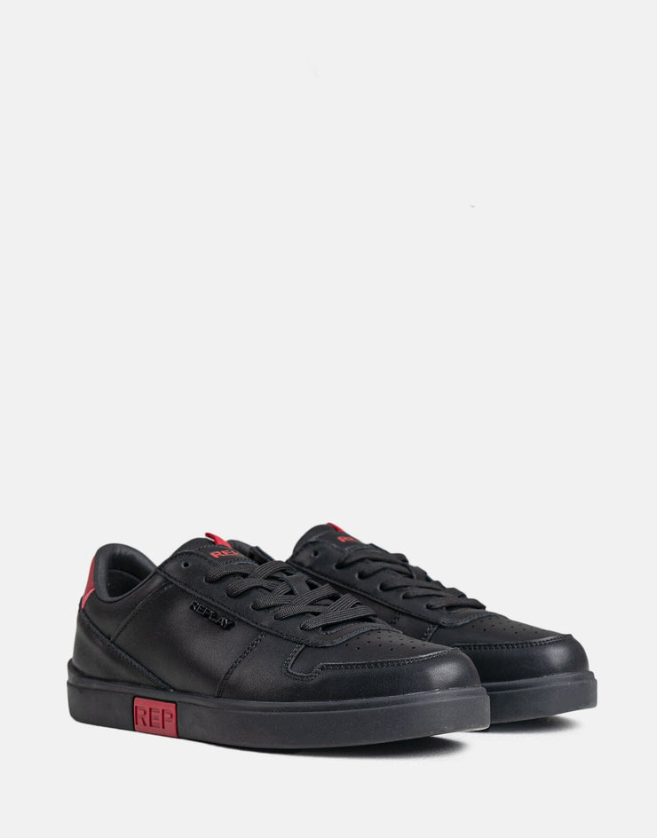 Replay Polaris Court Black Sneakers