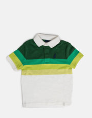 Polo Warren Striped Green Golfer