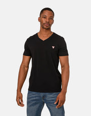 Guess V-Neck Core T-Shirt Black