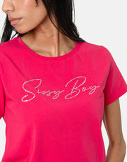 Sissy Boy Bling Logo T-Shirt