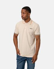 Polo Logo Tipped Golfer Off White