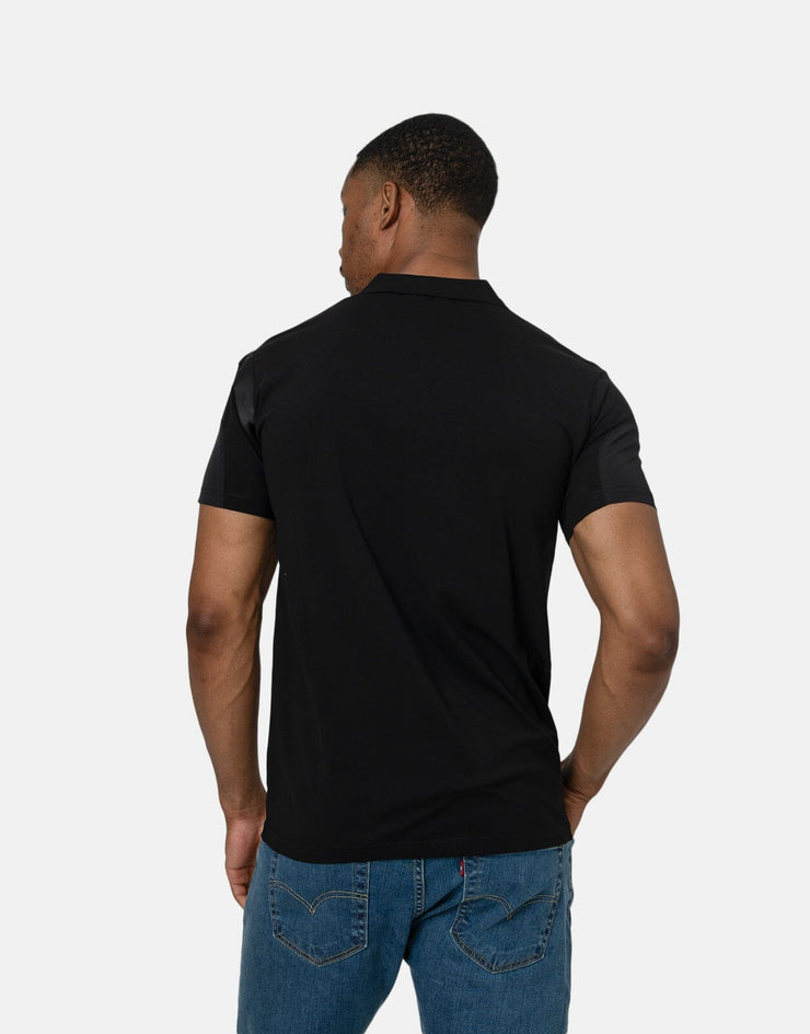 Vialli Elvate Black Polo Shirt