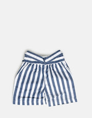 Polo Kids Zuri Belted Striped Shorts