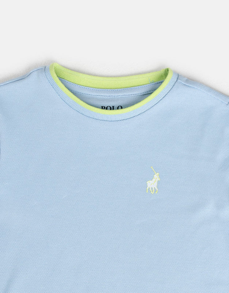 Polo Kids Cody Textured Light Blue T-Shirt