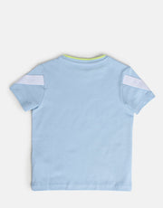 Polo Kids Cody Textured Light Blue T-Shirt