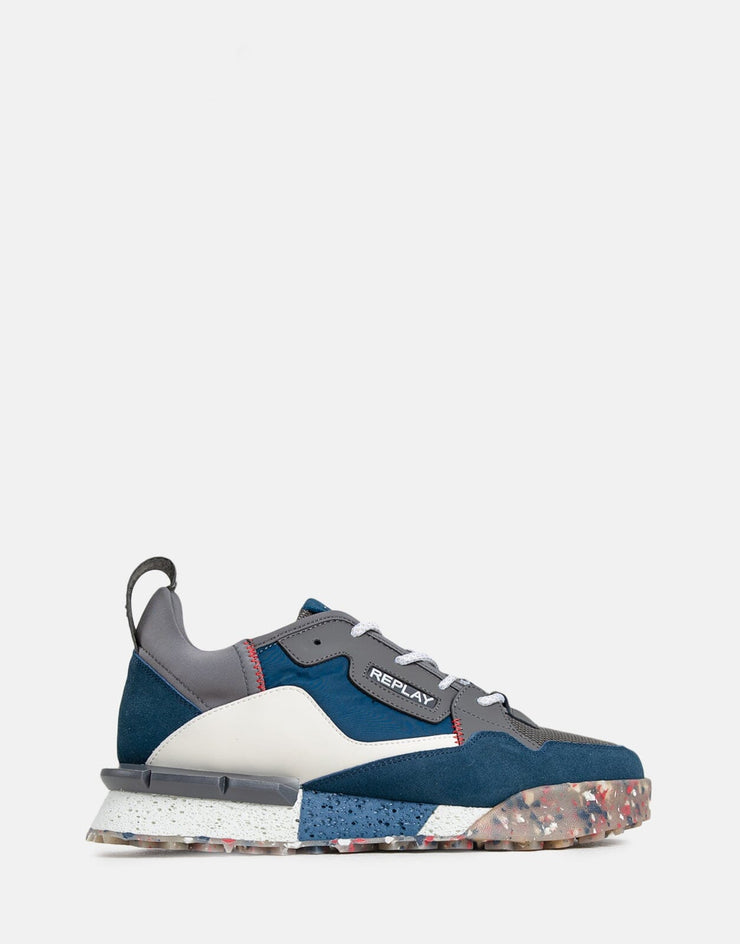 Replay Field Classic Blue/Grey Sneakers