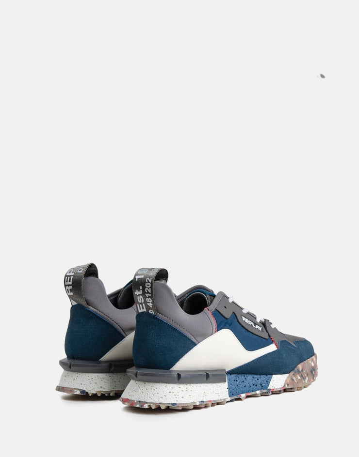 Replay Field Classic Blue/Grey Sneakers