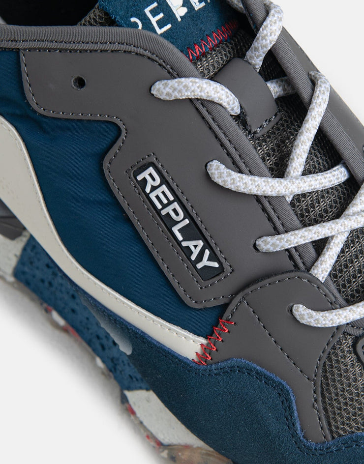 Replay Field Classic Blue/Grey Sneakers