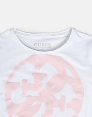 Guess Kids Short Sleeve T-Shirt White