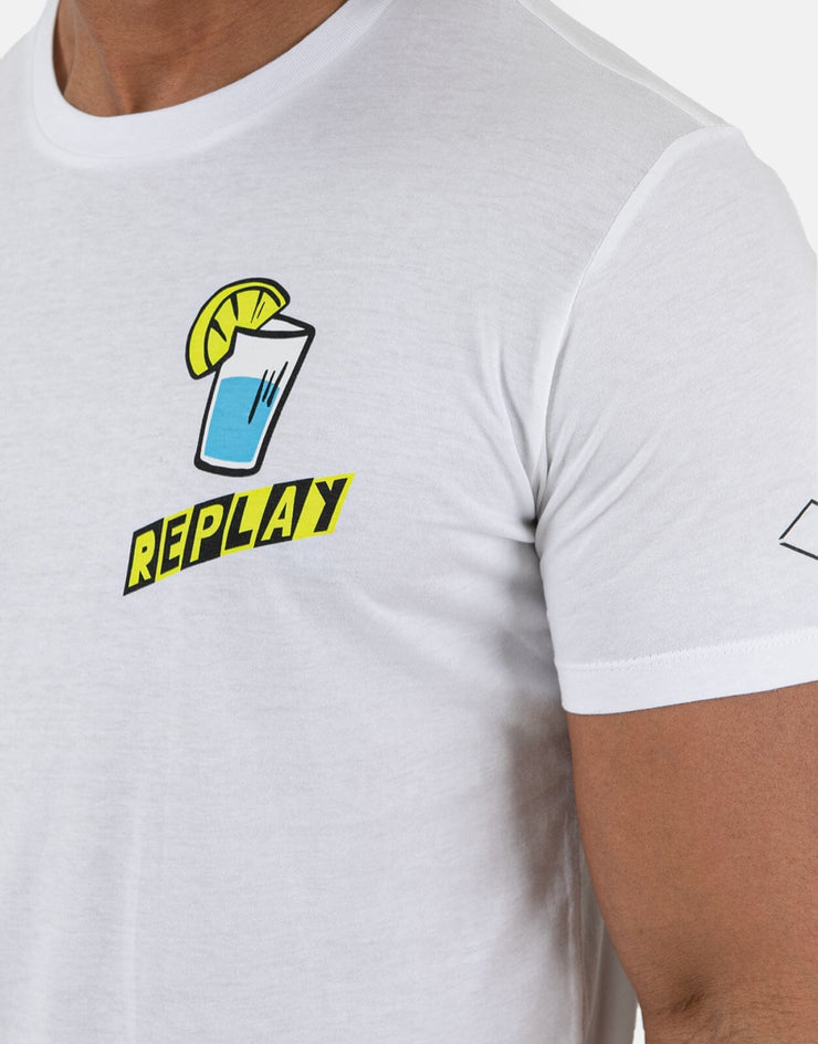 Replay Pop Print T-Shirt