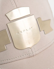 Replay Beige Archive Logo Cap