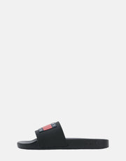 Tommy Hilfiger Jeans Flag Pool Slide Black