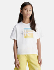 Calvin Klein Kids Summer Gradient Graphic T-Shirt