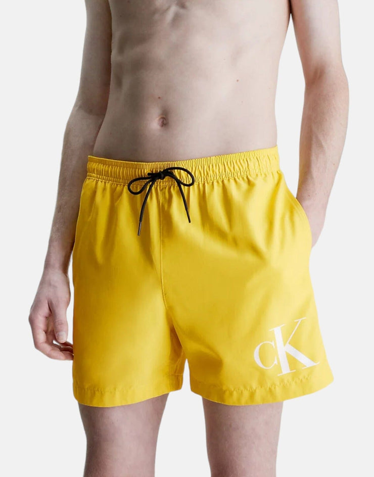 Calvin Klein Drawstring Graphic Swim Shorts