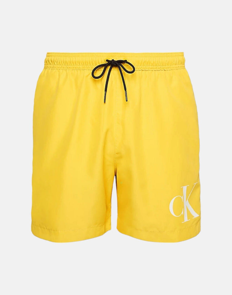 Calvin Klein Drawstring Graphic Swim Shorts