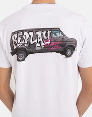 Replay Graffiti Back Print T-Shirt