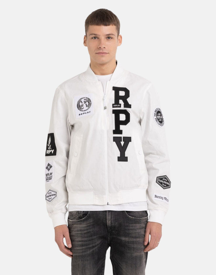 Replay Full Zipper Bomber Jacket