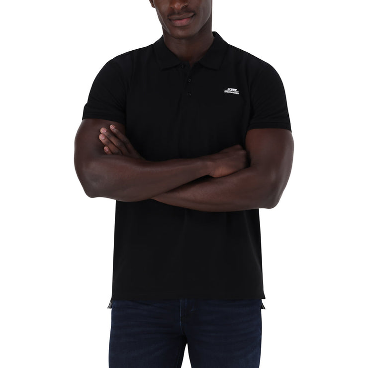 DANIEL BLACK POLO TEE