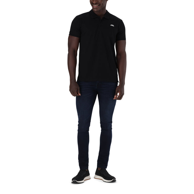 DANIEL BLACK POLO TEE