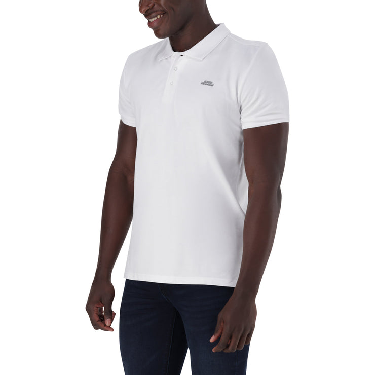 DANIEL WHITE POLO TEE