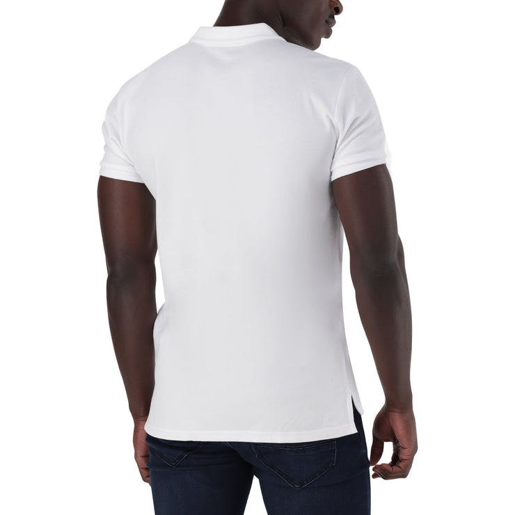 DANIEL WHITE POLO TEE