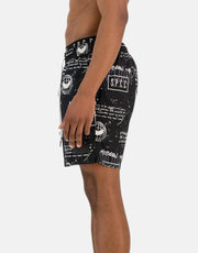 SPCC Kepler Black Pool Shorts