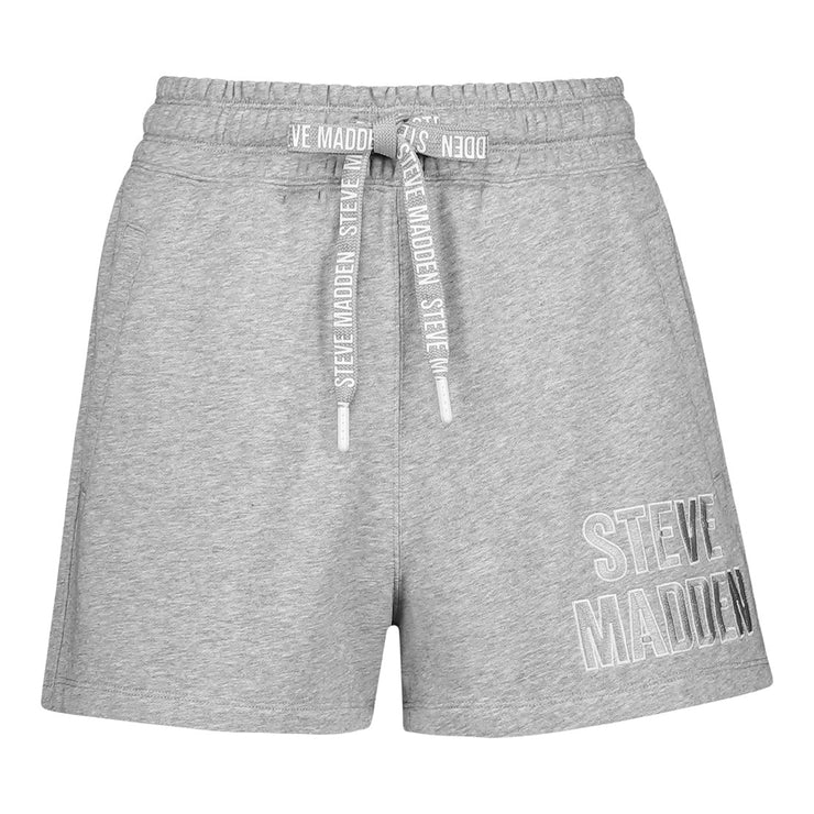 SKYLAR GREY MELANGE JOGGER SHORTS