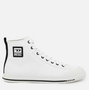 Diesel astico mid cut sneakers - white