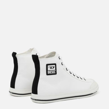 Diesel astico mid cut sneakers - white