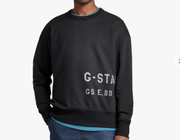 G-Star Graphic Oversized Black Sweat