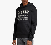 G-Star Black Multi Layer Originals Hooded Sweater