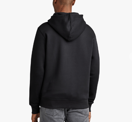 G-Star Black Multi Layer Originals Hooded Sweater