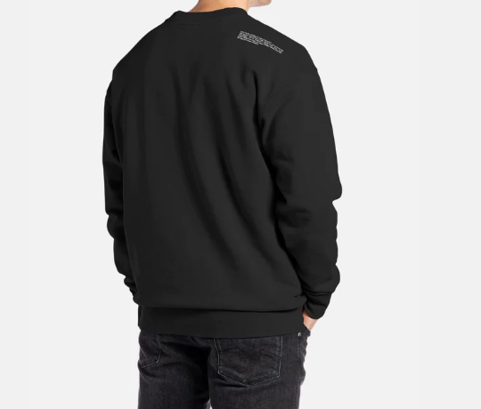 Replay Centred Logo Sweatshirt Black