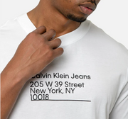 CK Address Logo T-Shirt White