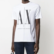 Armani Exchange Macro Logo printed T-shirt