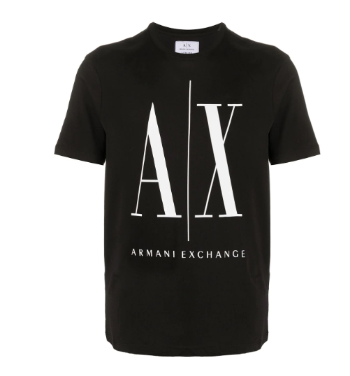 Armani Exchange logo-print cotton T-shirt