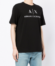 Armani Exchange logo-print cotton T-shirt