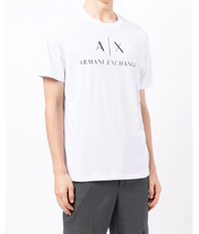 Armani Exchange logo-print cotton T-shirt