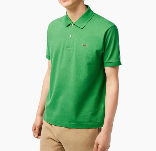 Lacoste Light Green Classic Fit Polo Shirts