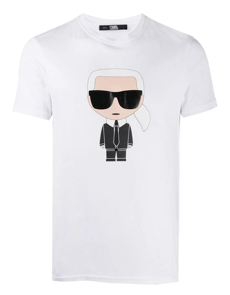 Karl Lagerfeld White Ikonic T-shirt