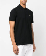 Karl Lagerfeld Ikonik 2.0 embroidered polo shirt