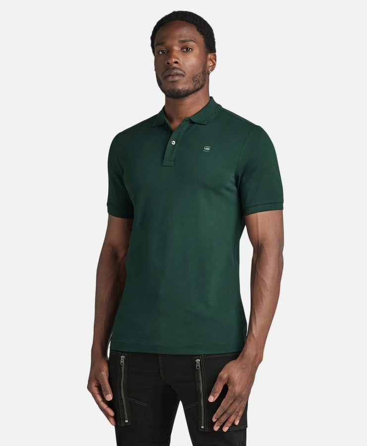 Dunda slim polo short sleeve Premium stretch pk o - laub