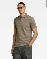 Dunda slim polo short sleeve premium stretch - turf