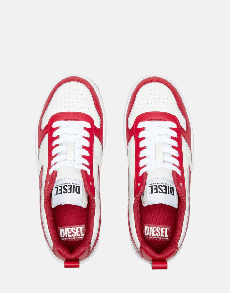 Diesel S-Ukiyo V2 Low Red Sneakers