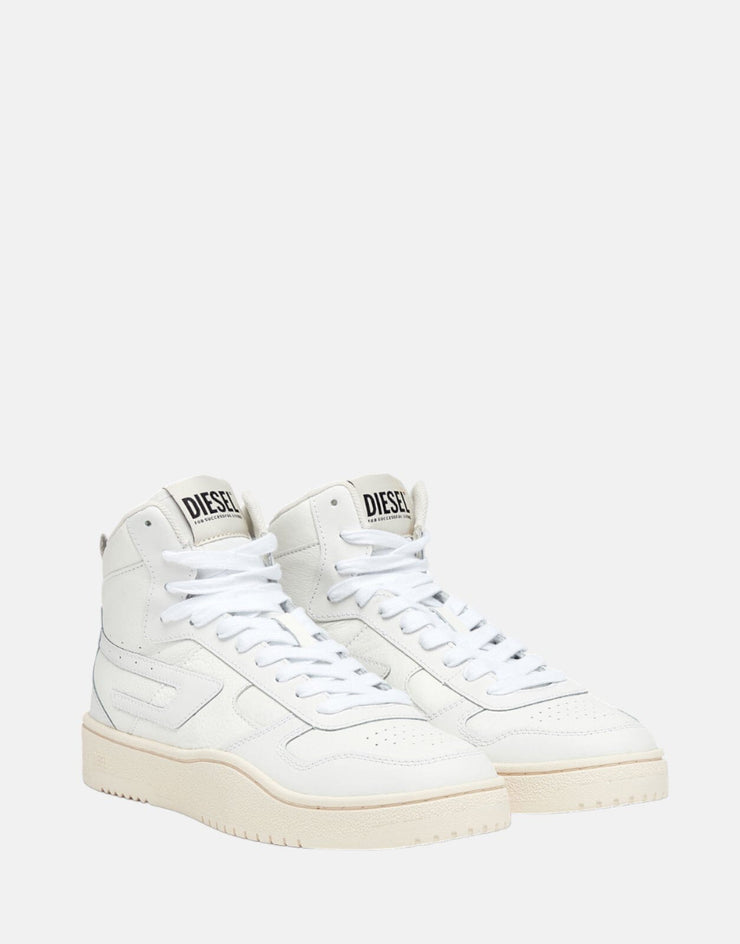 Diesel S-Ukiyo V2 Mid White Sneakers