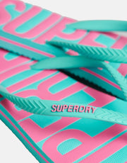 Superdry Vegan Aqua Flip Flops