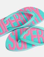 Superdry Vegan Aqua Flip Flops